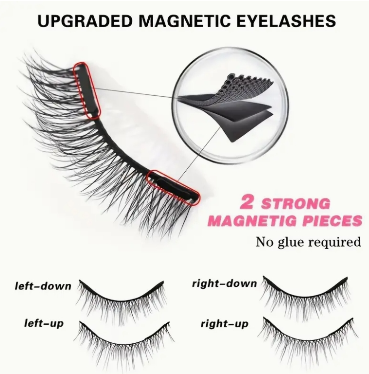 16 Piece Magnetic Eyelashes