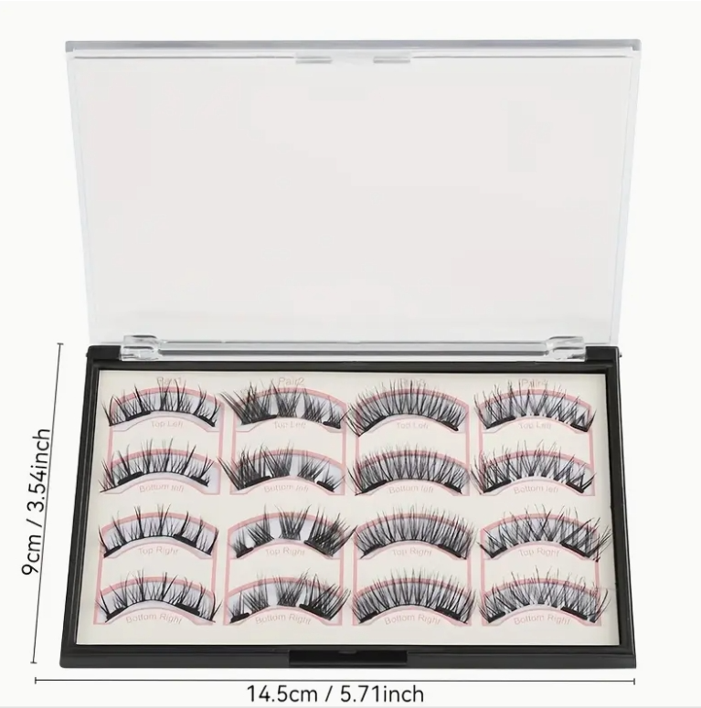 16 Piece Magnetic Eyelashes