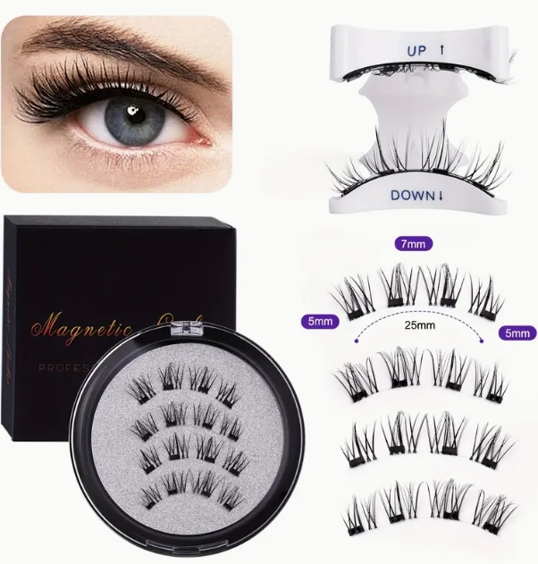 Eyelashes, Magnetic fit