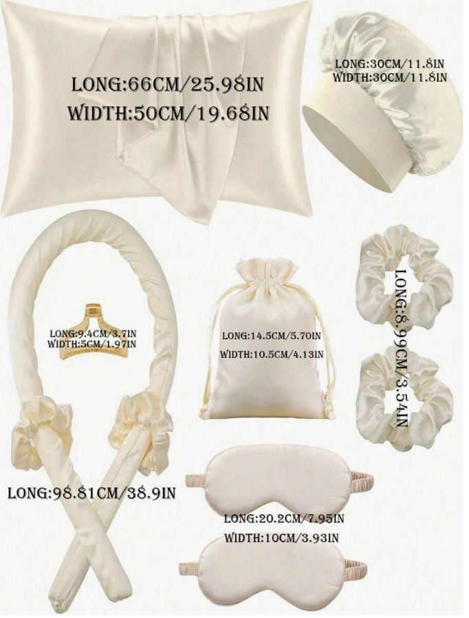 10pcs Sleep Hair Styling Tools Set