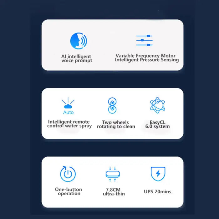 X5S-DS Smart Window Cleaning Robot Automatic Double Water Spray with Voice and Remote Control for Indoor Outdoor Home Office