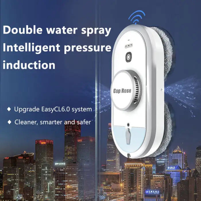 X5S-DS Smart Window Cleaning Robot Automatic Double Water Spray with Voice and Remote Control for Indoor Outdoor Home Office