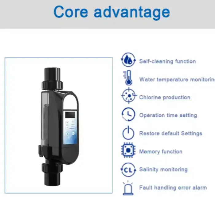 Smart Automatic Plastic App Outdoor Spa & Swimming Pool Salt Chlorinator Pool Tools & Accessories