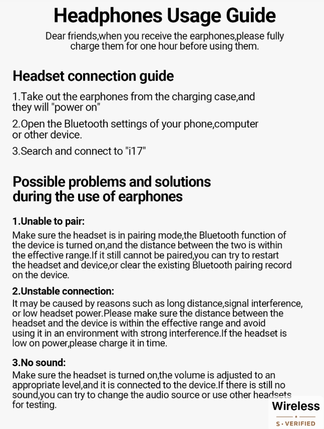Bluetooth Headphones